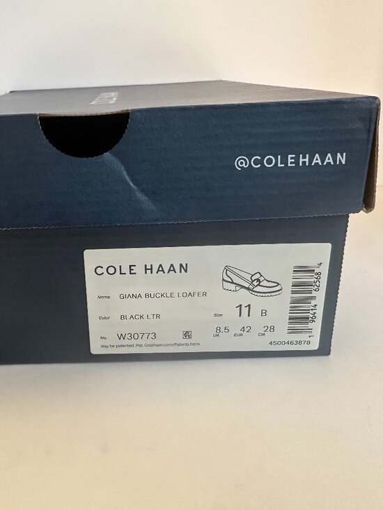 Cole Haan Giana Woman's Buckle Loafer Black Size 11 W30773 - Picture 9 of 9